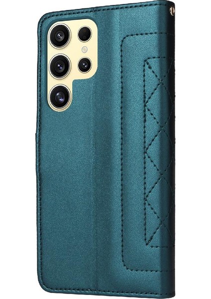 Samsung Galaxy S24 Için Flip Case Ultra Cüzdan Basit Iş Darbeye (Yurt Dışından) modelleri