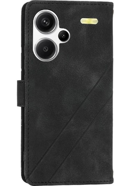 Xiaomi Redmi Not 13 Pro Artı Pu Deri Kayış Kickstand Için Filp Durumda (Yurt Dışından)