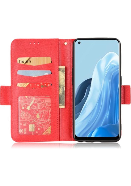 Oppo Bulmak Için Kılıf X5 Lite Yan Toka Manyetik Pu Deri Kart Yuvaları (Yurt Dışından)