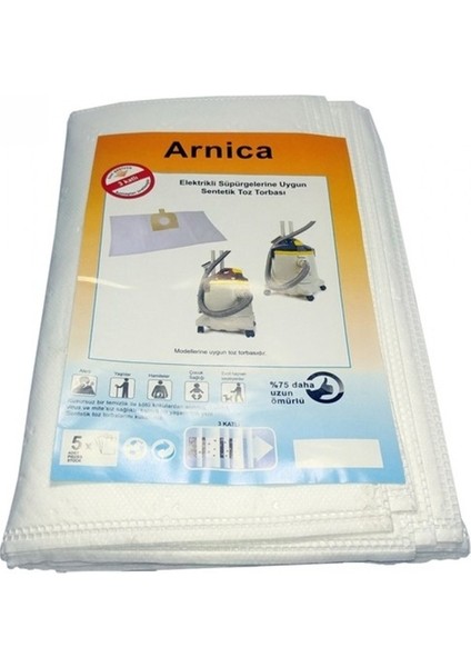 Tayfun Sentetik Toz Torbası 5 li 5 paket fiyatıdır