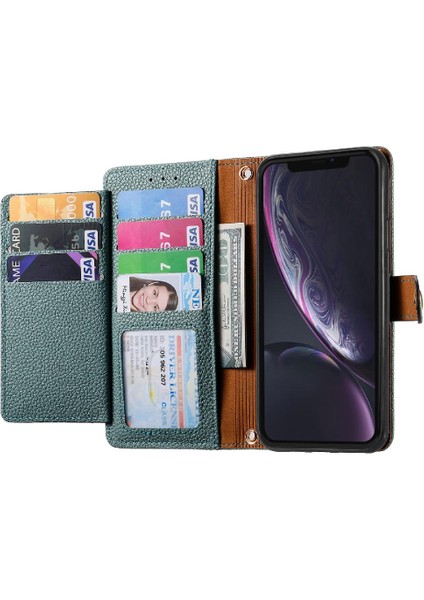 Iphone Xr Cüzdan Kordon Fermuar Deri Kılıf Aşk (Yurt Dışından)