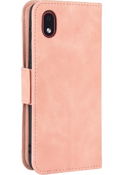 Samsung Galaxy A01 Çekirdek Ayarlanabilir Ayrılabilir Kart Tutucu Manyetik Kapatma Deri Cüzdan Kapak (Yurt Dışından) modelleri