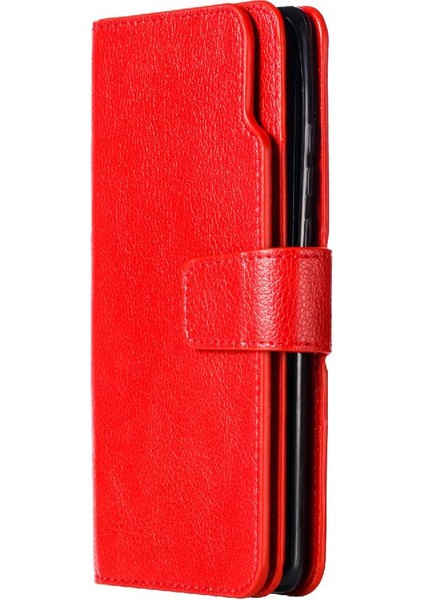 Huawei P30 Kickstand 9 Kart Yuvaları Için Kılıf Pu Deri Cüzdan Manyetik (Yurt Dışından) fırsatları