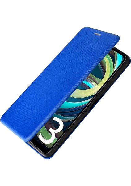 Kart Tutucu Kickstand ile Xiaomi Redmi A3 Manyetik Karbon Fiber Için Kılıf (Yurt Dışından) fırsatları