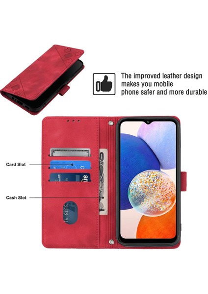 Samsung Galaxy A15 5g/4g Kart Tutucu Manyetik Deri Cüzdan Flip (Yurt Dışından)