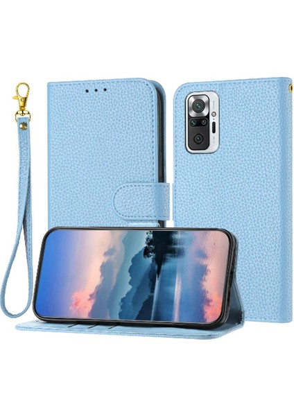 Telefon Kılıfı Için Xiaomi Redmi Not 10 Pro Max Kart Yuvaları Tutucu Flip Folio (Yurt Dışından)