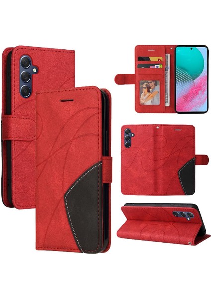 Samsung Galaxy M54 Kickstand Koruyucu Pu Deri Flip Folio Için Kılıf (Yurt Dışından) indirimleri