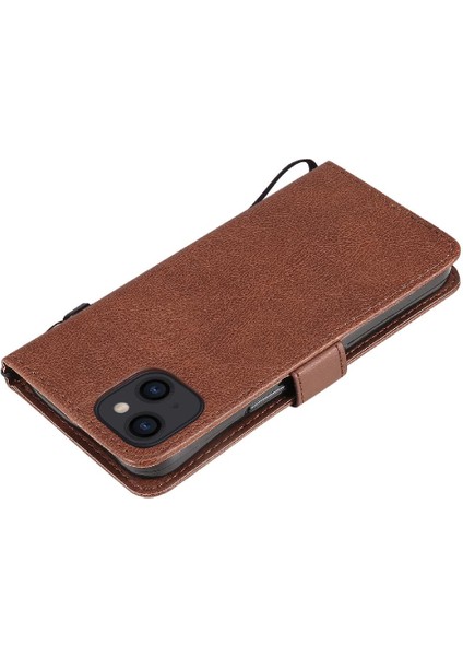 Iphone 13 Için Flip Case Klasik Katı Renk Kart Yuvası ile Yüksek Kalite (Yurt Dışından) fırsatları
