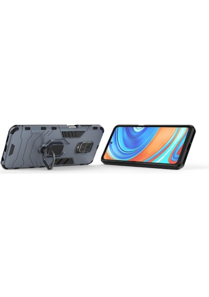 Xiaomi Redmi Için Not 9 Pro Max Darbeye Kapak Kickstand Askeri (Yurt Dışından) modelleri