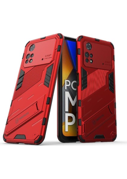 Xiaomi Poco M4 Pro 4g Koruyucu Kapak Sağlam Askeri Kickstand (Yurt Dışından)
