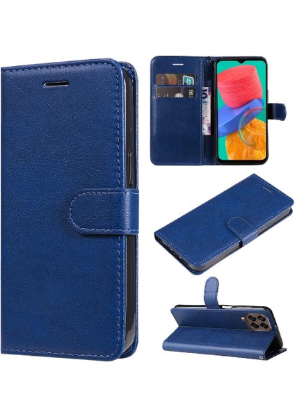 Samsung Galaxy M33 5g Iş Cüzdan Telefon Kılıfı Klasik Için Flip Case (Yurt Dışından)