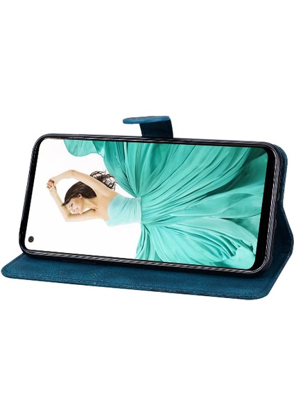 Samsung Galaxy A21S Flip Telefon Kılıfı Deri Cüzdan ile Kart (Yurt Dışından) fırsatları