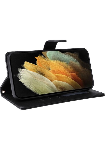 Samsung Galaxy S21 Ultra Darbeye Deri Kılıf Için Flip Case Basit (Yurt Dışından) indirimleri