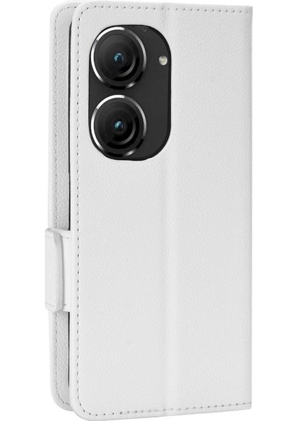 Asus Zenfone 9 Için Kılıf Pu Deri Kart Yuvaları Tutucu Manyetik Cüzdan Yan (Yurt Dışından) fiyatları