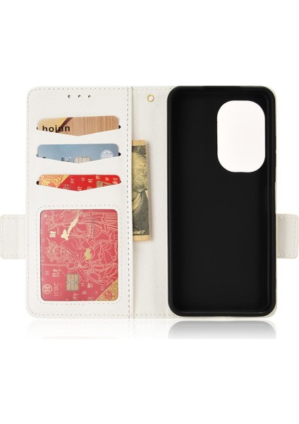 Asus Zenfone 9 Için Kılıf Pu Deri Kart Yuvaları Tutucu Manyetik Cüzdan Yan (Yurt Dışından) modelleri