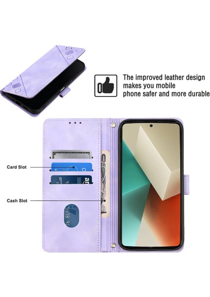 Xiaomi Redmi Not 13 Için Kılıf 5g Cüzdan Kapak Çevirin Kart Tutucu Manyetik (Yurt Dışından) indirimleri