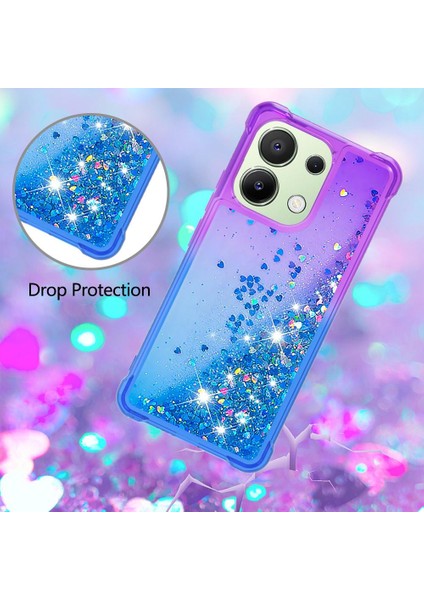 Xiaomi Redmi Için Not 13 4g Akan Sparkle Hareketli Kapak Temizle Tampon (Yurt Dışından) fırsatları