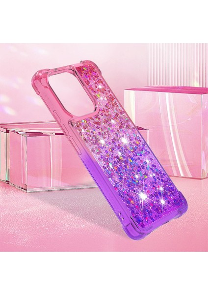 Xiaomi Redmi Için Not 13 4g Akan Sparkle Hareketli Kapak Temizle Tampon (Yurt Dışından)