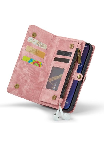 Iphone 15 Güçlü Manyetik Cüzdan Kapak ile Üçe Katlanan (Yurt Dışından) modelleri