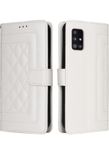 Samsung Galaxy A51 5g Cüzdan Darbeye Basit Iş Için Flip Case (Yurt Dışından)
