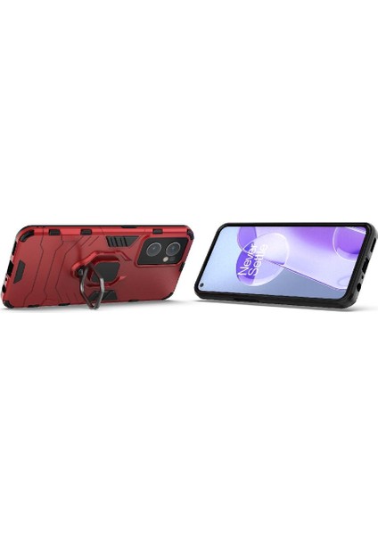 Oneplus Nord Ce 2 5g Kickstand Için Kılıf 360 &deg; Dönen Halka Askeri Damla (Yurt Dışından)