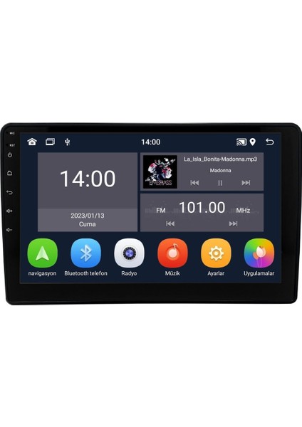 Mercedes C Serisi W203 (2004-2006) Android 14 Multimedya Carplay 9 Inch 4 GB Ram / 64 GB Hafıza CRV-4343XD