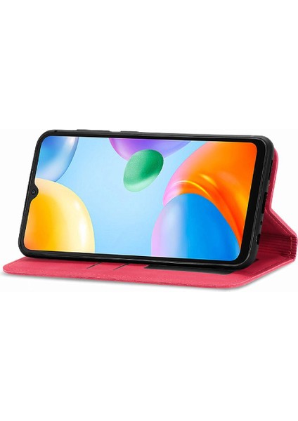 Redmi 10C Flip Kapak Için Basit Iş Deri Kılıf Cüzdan (Yurt Dışından) modelleri