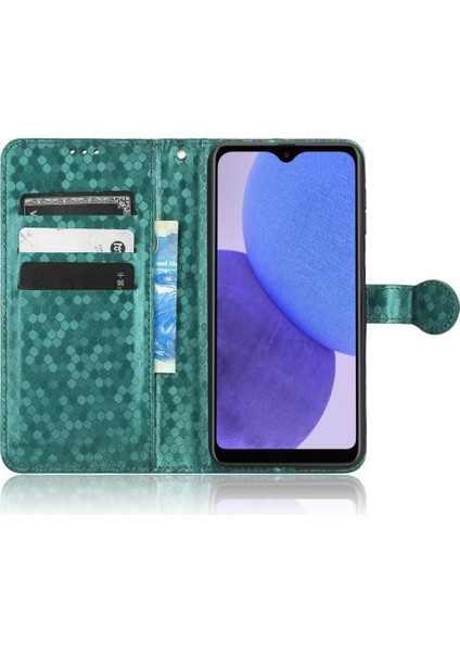 Samsung Galaxy A23E Geometrik Desen Manyetik Toka Deri Kılıf (Yurt Dışından) fırsatları