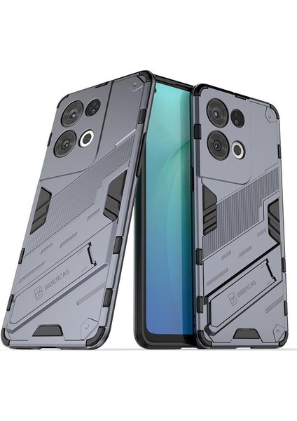 Oppo Oppo 8 Pro 5g Koruyucu Kapak Için Kılıf Kickstand Sağlam Askeri (Yurt Dışından)
