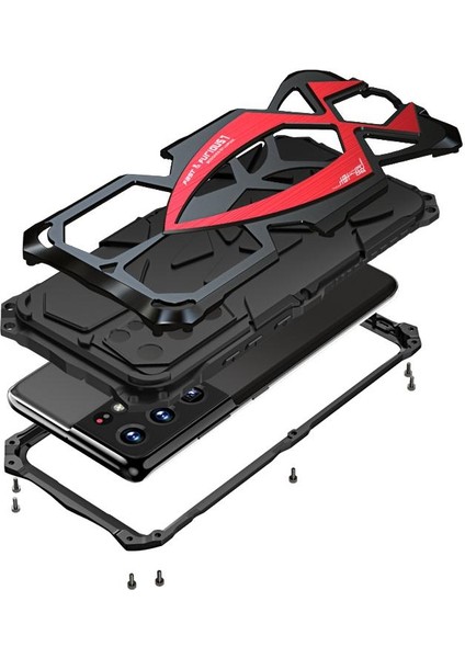 Samsung Galaxy S21 Ağır Hibrit Metal Tampon Dahili Sınıf (Yurt Dışından) fırsatları