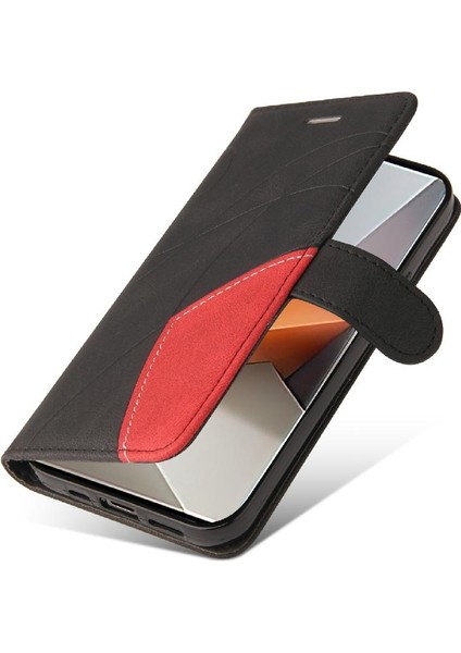 Xiaomi Redmi Not Için Kılıf 13 Pro Artı Kart Yuvası Standı ile Pu Deri (Yurt Dışından)