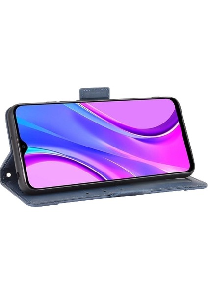 Xiaomi Redmi 9c Için Kılıf Ayarlanabilir Ayrılabilir Kart Tutucu Manyetik Kapatma Deri Cüzdan Kapak (Yurt Dışından) modelleri