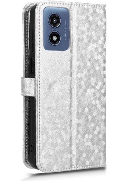 Motorola Moto G Oynamak Için Kılıf 4g 2024 Manyetik Toka Geometrik Desen (Yurt Dışından) modelleri