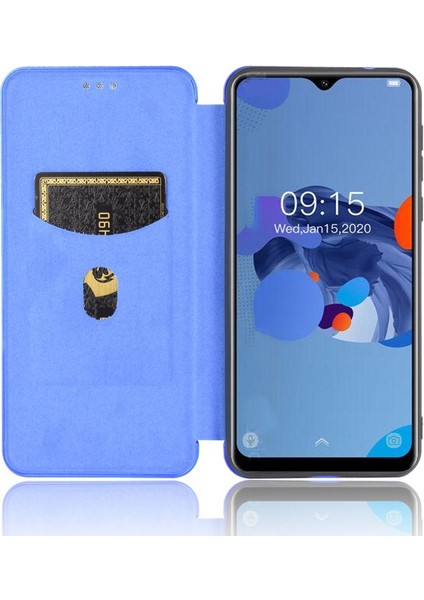 Oukitel C19 Manyetik Karbon Fiber Kart Ekleme ile Tam Durumda (Yurt Dışından) modelleri