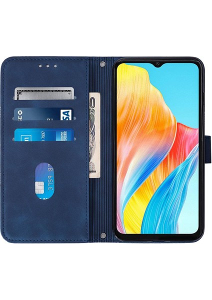 Oppo A38 4g Için Kılıf Pu Deri Cüzdan Kapak Çevirin Folio Kitap Koruyucu (Yurt Dışından) modelleri