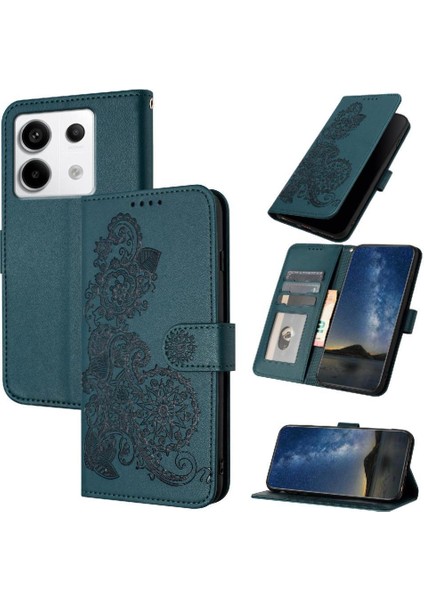 Xiaomi Redmi Not Için Kılıf 13 Pro 5g Kart Yuvası Standı ile Folio Kitap Çevirin (Yurt Dışından)