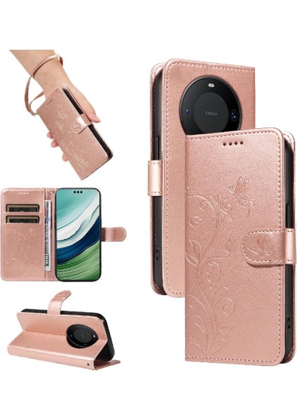 Huawei Mate 60 Pro Artı ve Kart Yuvası Cüzdan Telefon Kılıfı Için Flip Case (Yurt Dışından)