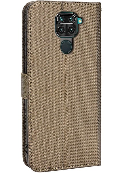 Xiaomi Redmi Not 9 Kart Tutucu Için Kickstand Manyetik Cüzdan Kapak (Yurt Dışından) indirimleri