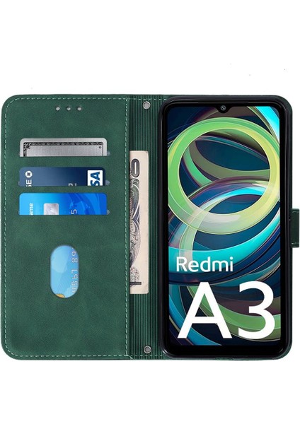 Xiaomi Redmi A3 Flip Folio Kitap Koruyucu Kredi Kartı Tutucu Pu (Yurt Dışından) indirimleri