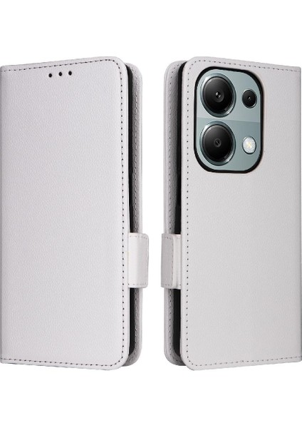Xiaomi Redmi Için Not 13 Pro 4g Yan Toka Cüzdan Pu Deri Kart (Yurt Dışından)