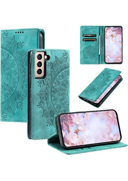 Samsung Galaxy S21 Kart Ekleme Pu Deri Tam Koruma Için Kılıf (Yurt Dışından)