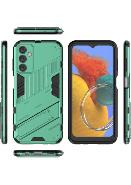 Samsung Galaxy M14 Sağlam Askeri Koruyucu Kapak Kickstand Için Kılıf (Yurt Dışından) fiyatları