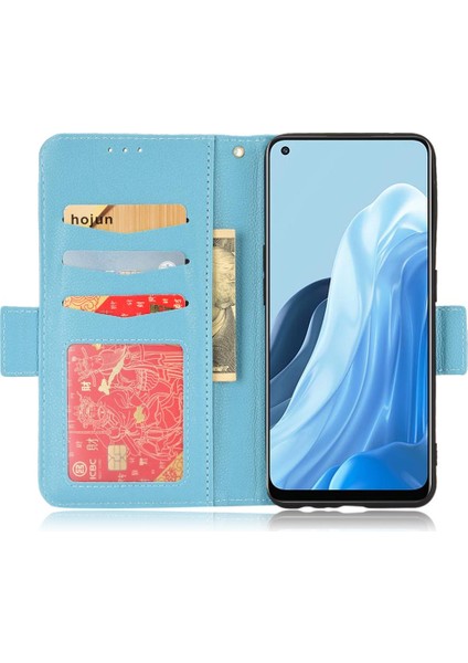 Oppo Bulmak Için Kılıf X5 Lite Yan Toka Manyetik Pu Deri Kart Yuvaları (Yurt Dışından)