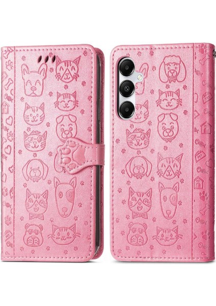 Samsung Galaxy Case 5g Kapak Kapak Darbeye Karikatür Hayvanlar Için Kılıf (Yurt Dışından)