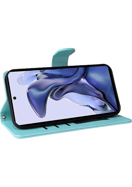 Xiaomi 11T/11T Pro Için Flip Case Deri Kılıf Kapak Darbeye (Yurt Dışından)