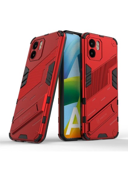 Xiaomi Redmi A1 Sağlam Askeri Koruyucu Kapak Kickstand Için Kılıf (Yurt Dışından)