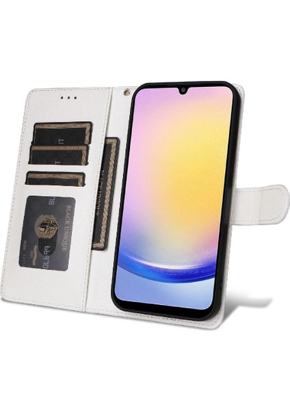 Samsung Galaxy A25 5g Için Flip Case Darbeye Kapak Kapak Basit Iş (Yurt Dışından)