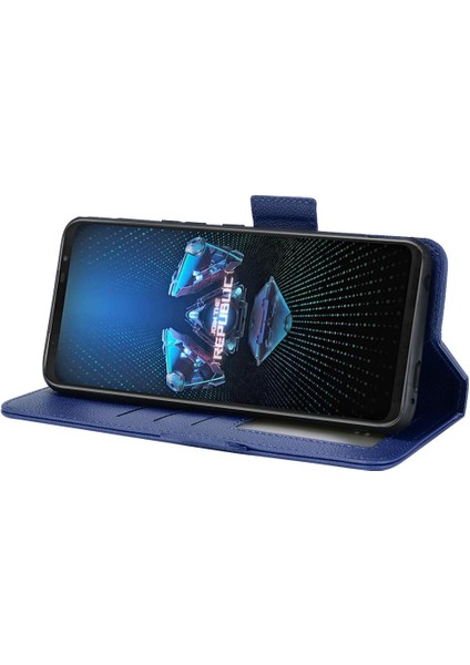 Asus Rog Telefon 5 Için Kılıf Manyetik Kart Yuvaları Tutucu Yan Toka Pu Cüzdan (Yurt Dışından) indirimleri