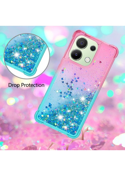 Xiaomi Redmi Için Not 13 4g Akan Sparkle Hareketli Kapak Temizle Tampon (Yurt Dışından) indirimleri