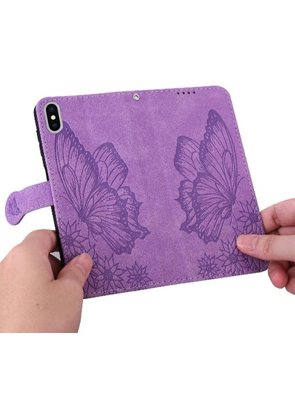 Kart ile iphone Xs Max Deri Cüzdan Kickstand Koruyucu Kılıf (Yurt Dışından) fırsatları
